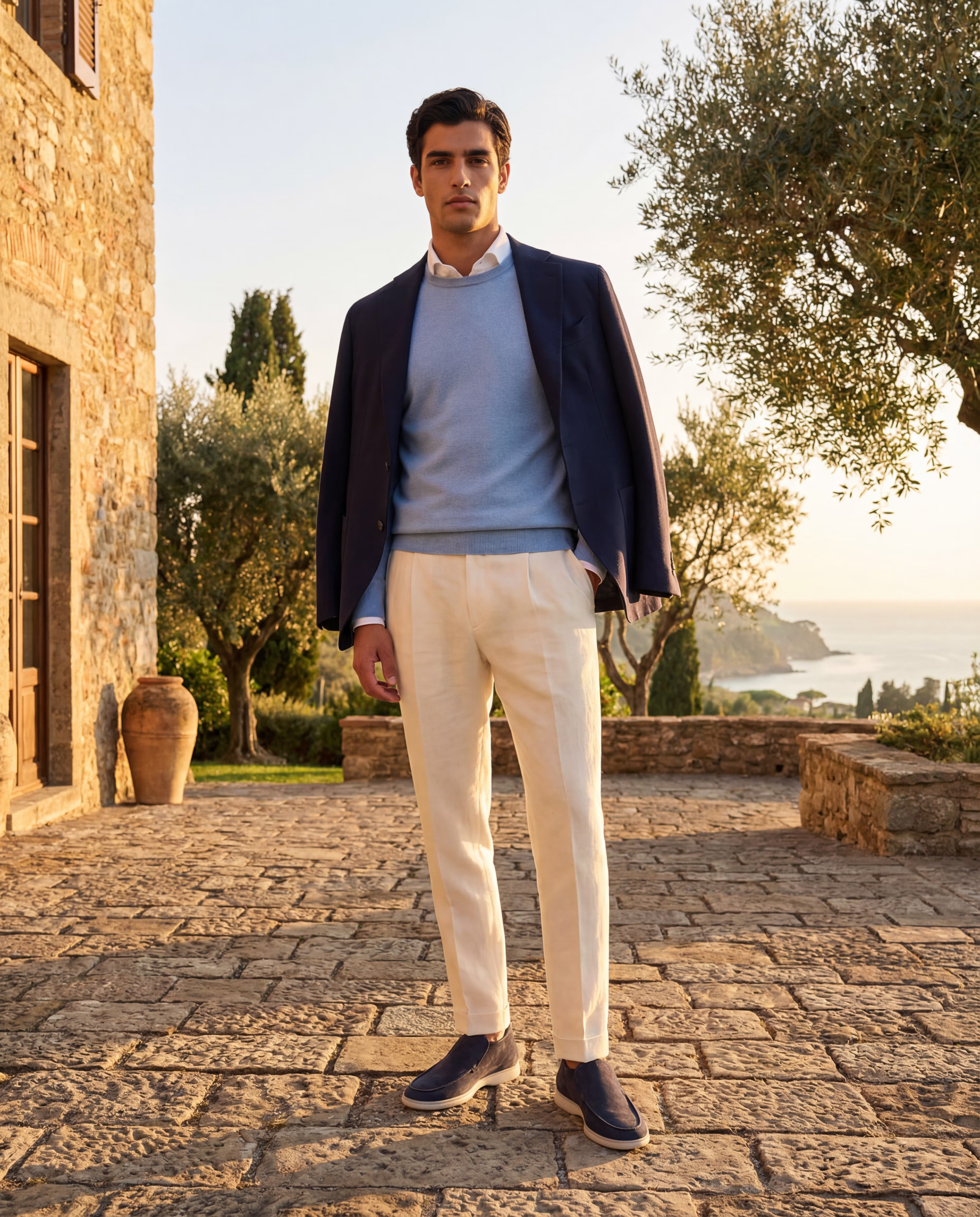 MONTE CARLO SUEDE LOAFERS