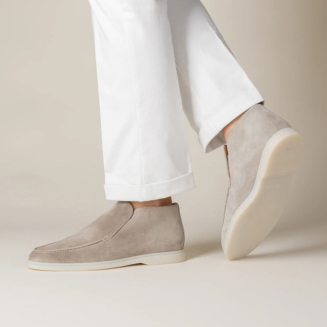 MONTE CARLO SUEDE LOAFERS