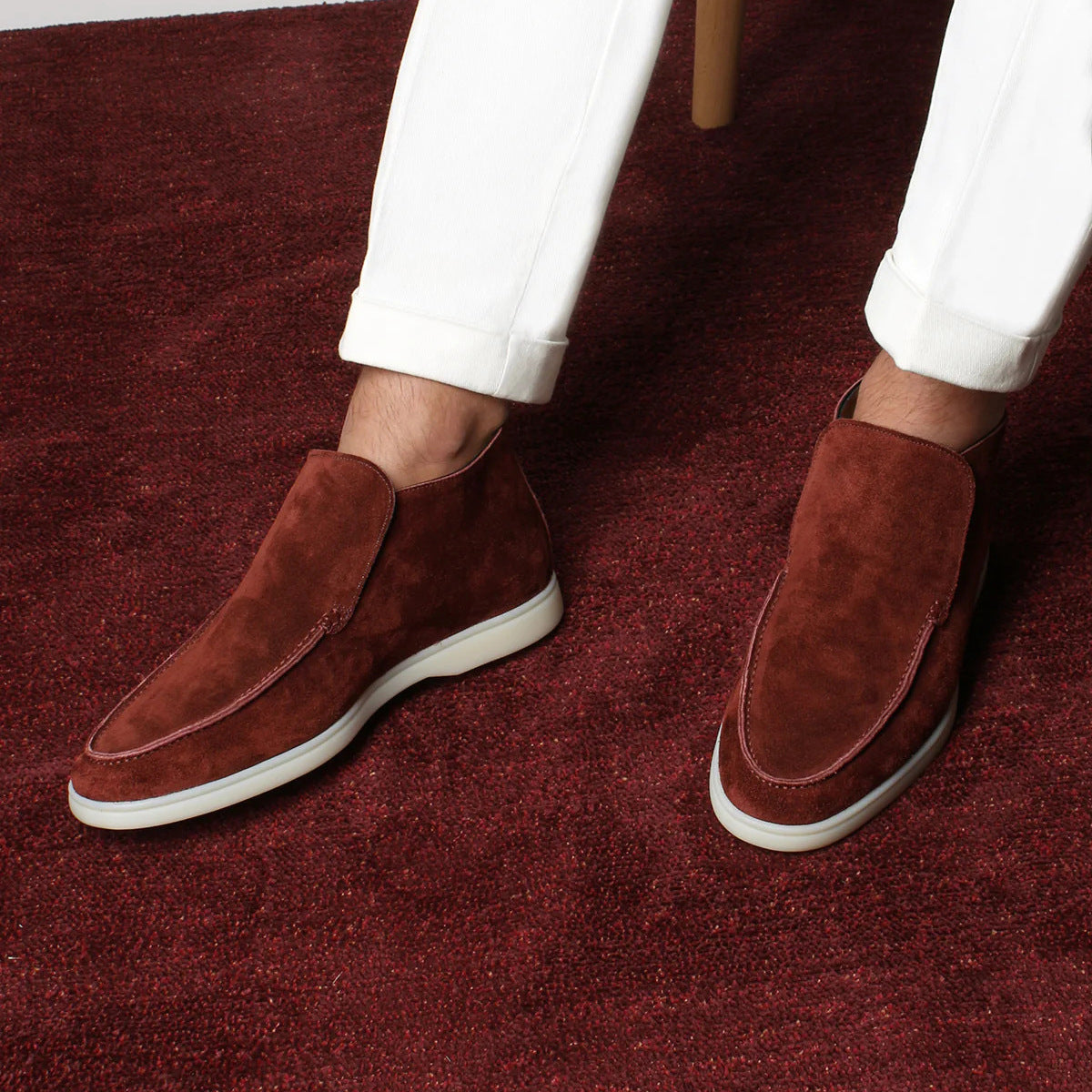 MONTE CARLO SUEDE LOAFERS