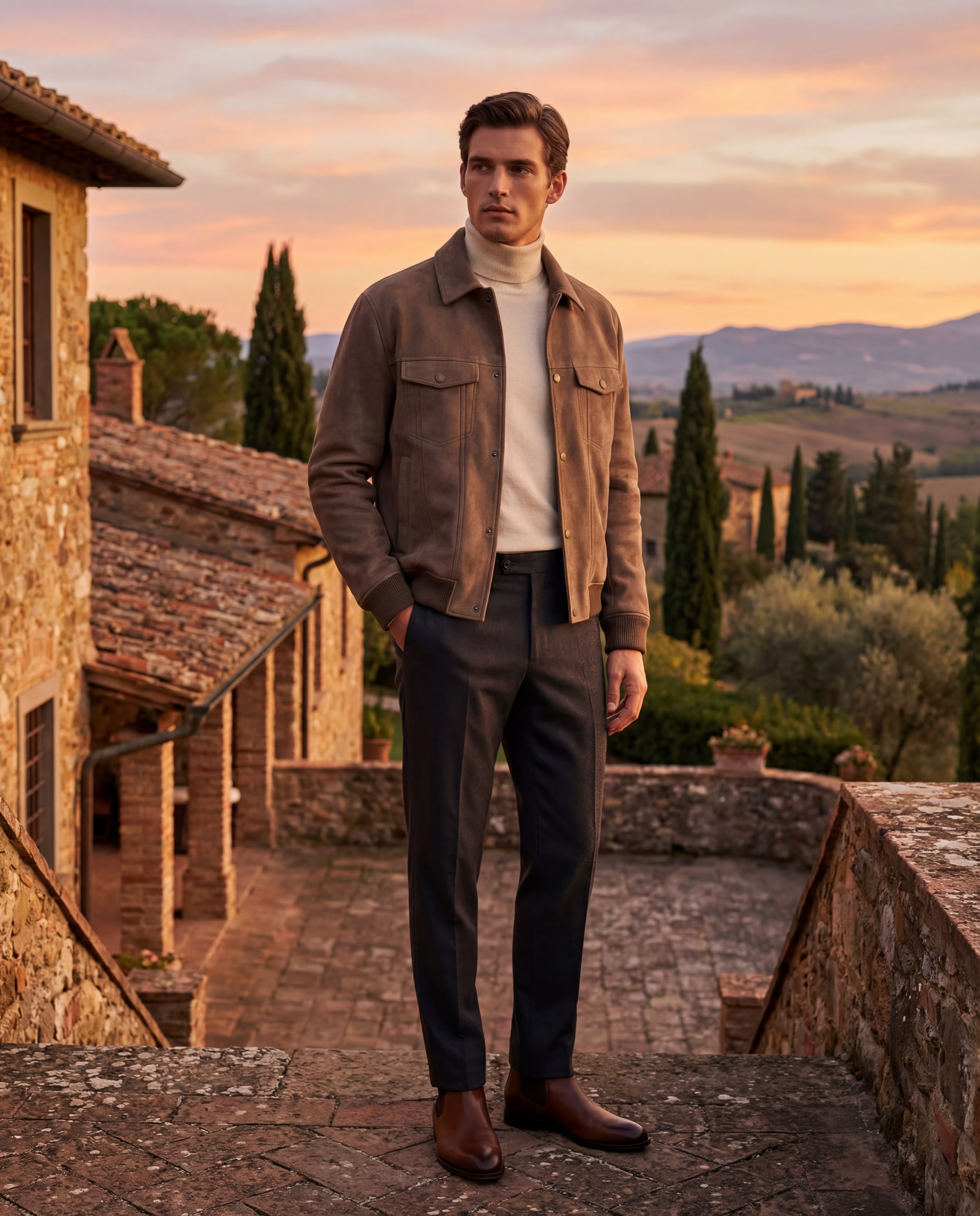 POSITANO SUEDE JACKET