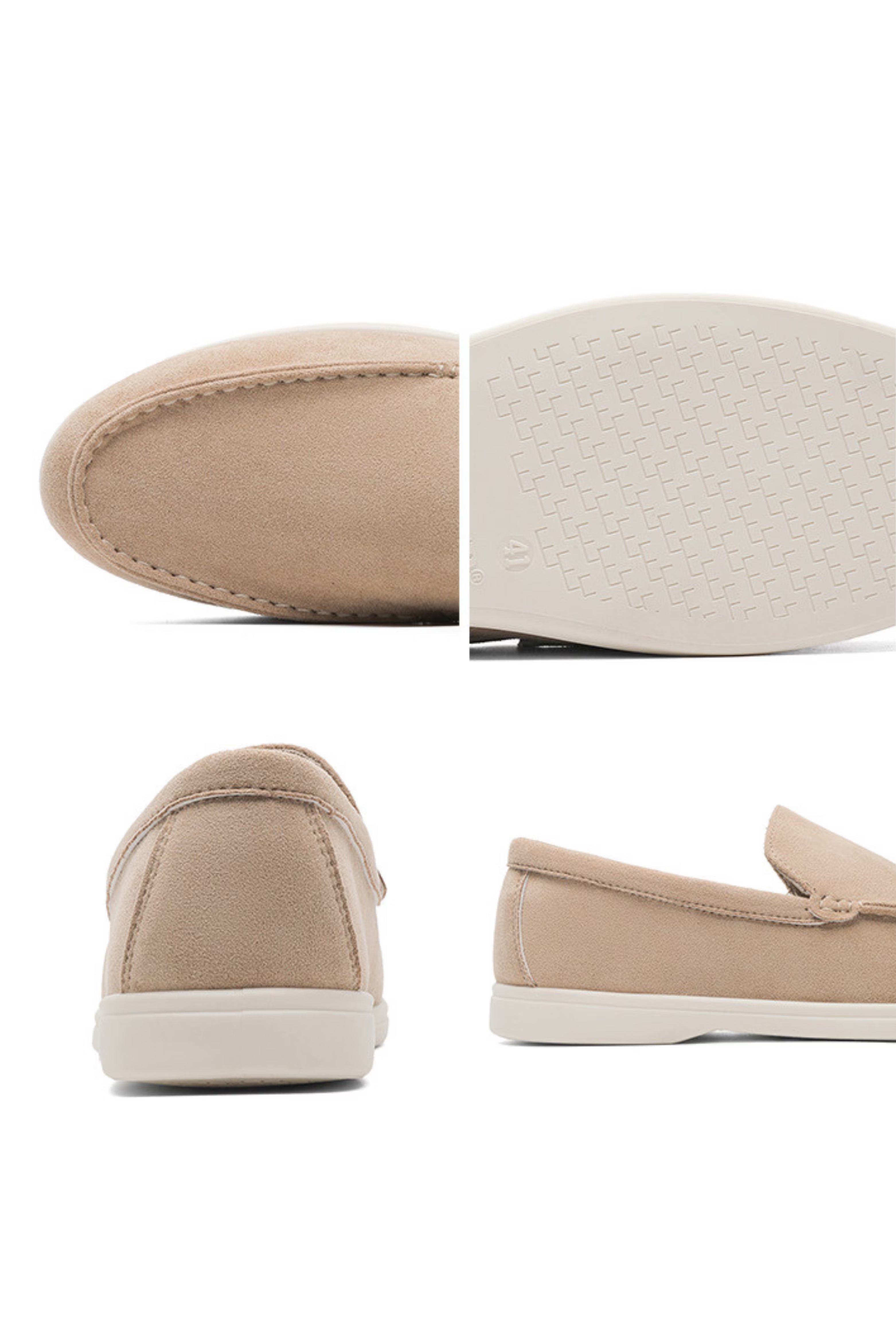 MONACO SUEDE LOAFERS