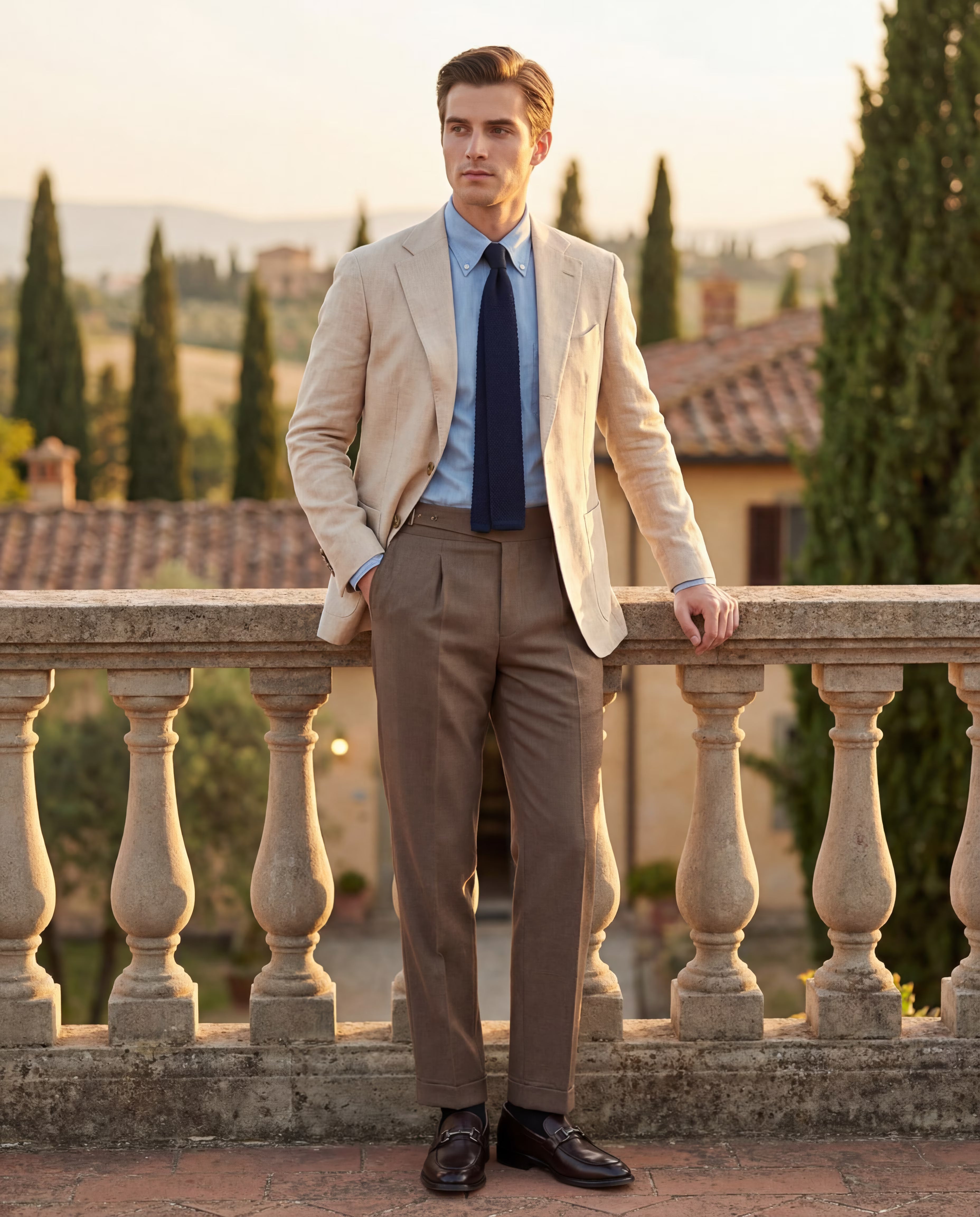 PALERMO SIDE-ADJUSTER TROUSERS