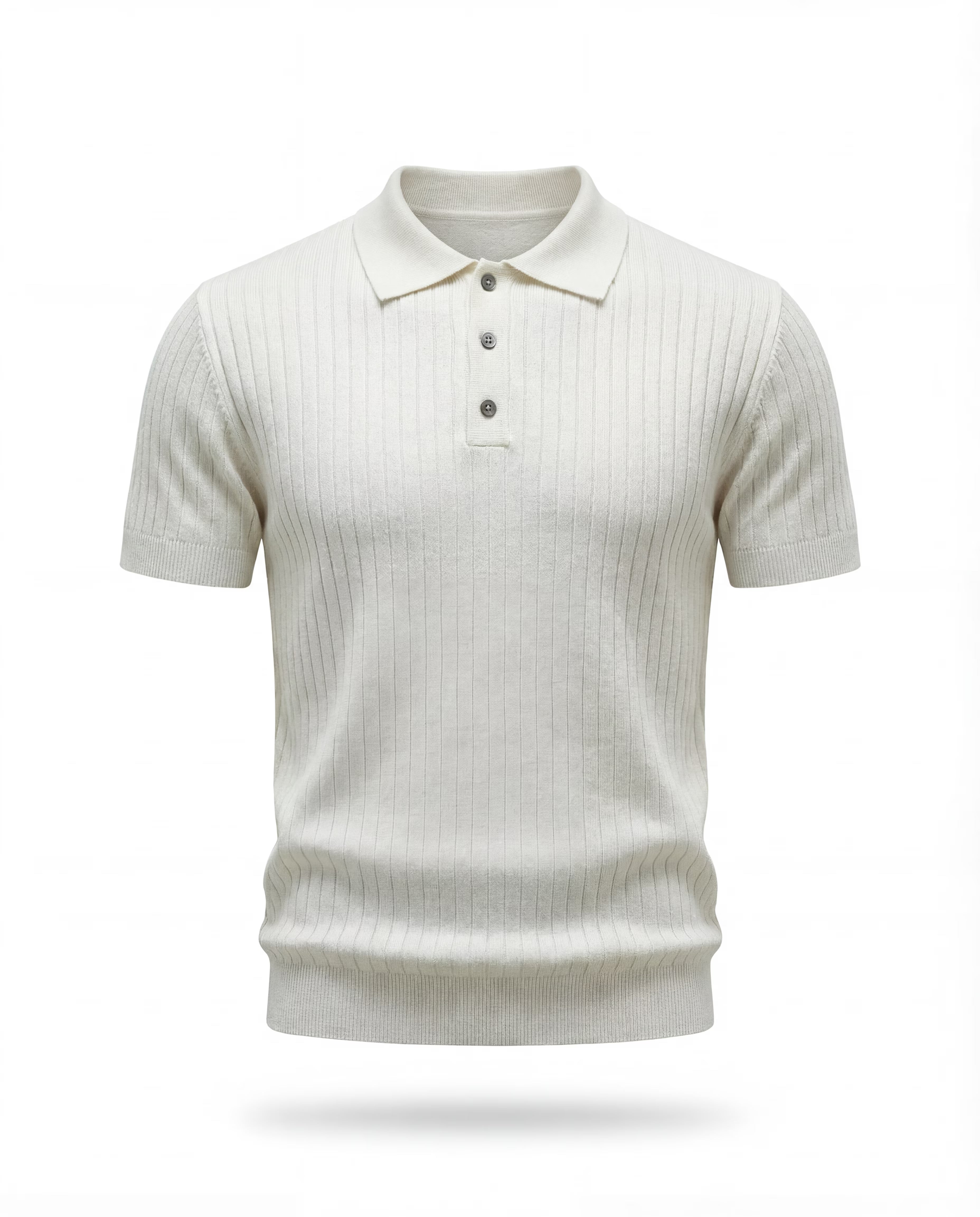 CANNES RIBBED POLO SHIRT