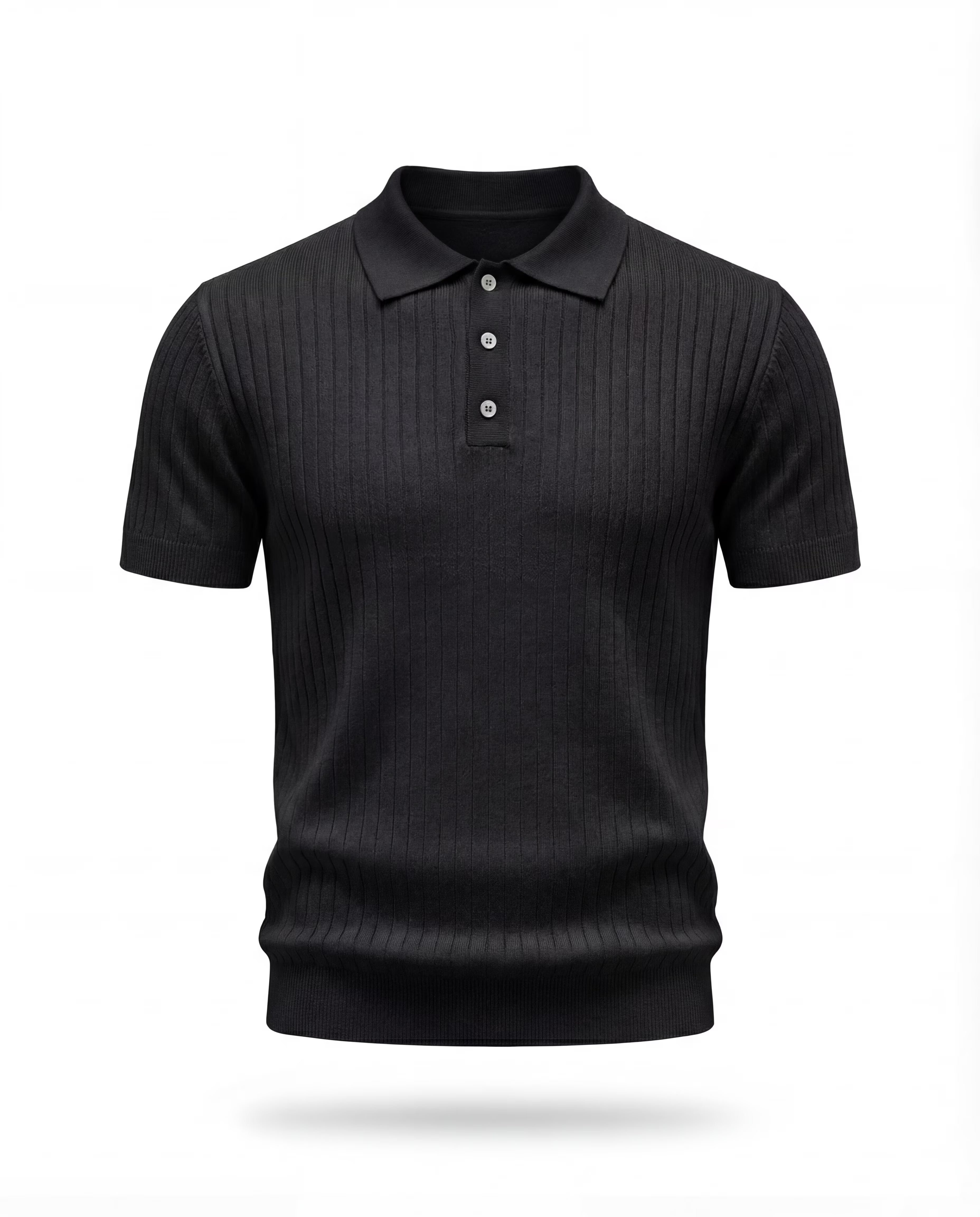 CANNES RIBBED POLO SHIRT