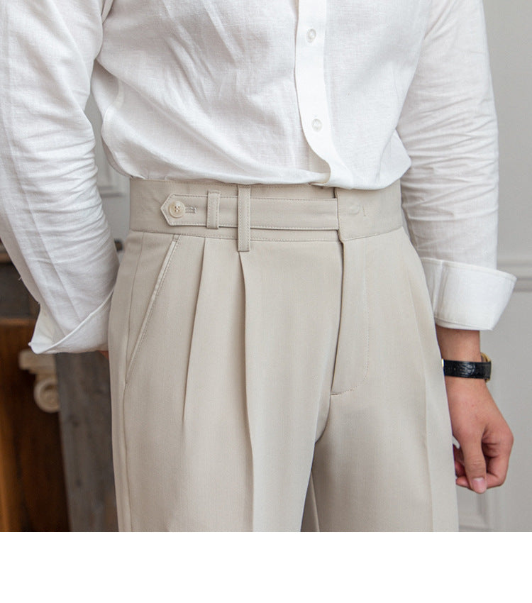 PARIS HIGH-WAIST TROUSERS