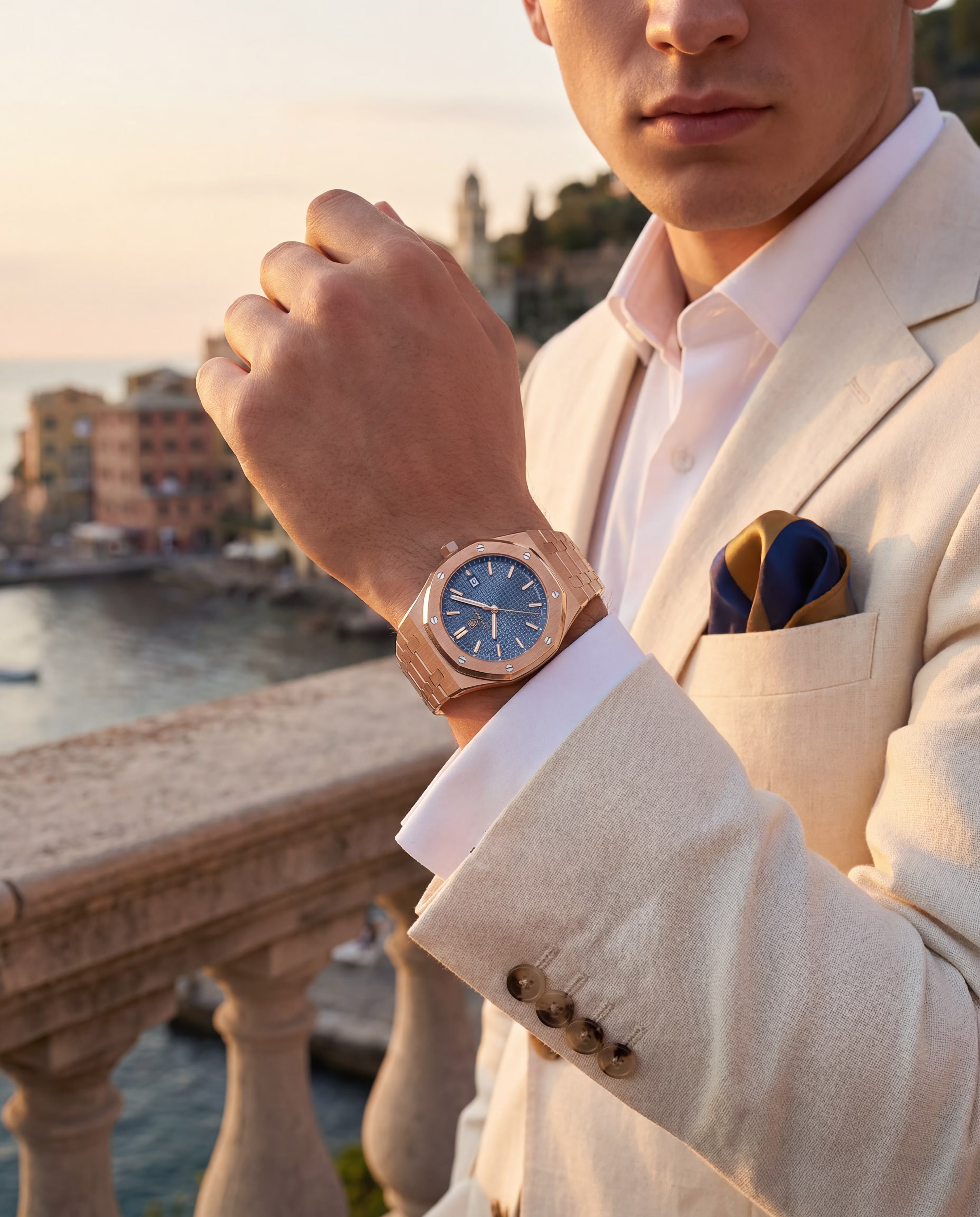 MONACO ELITE WATERPROOF WATCH