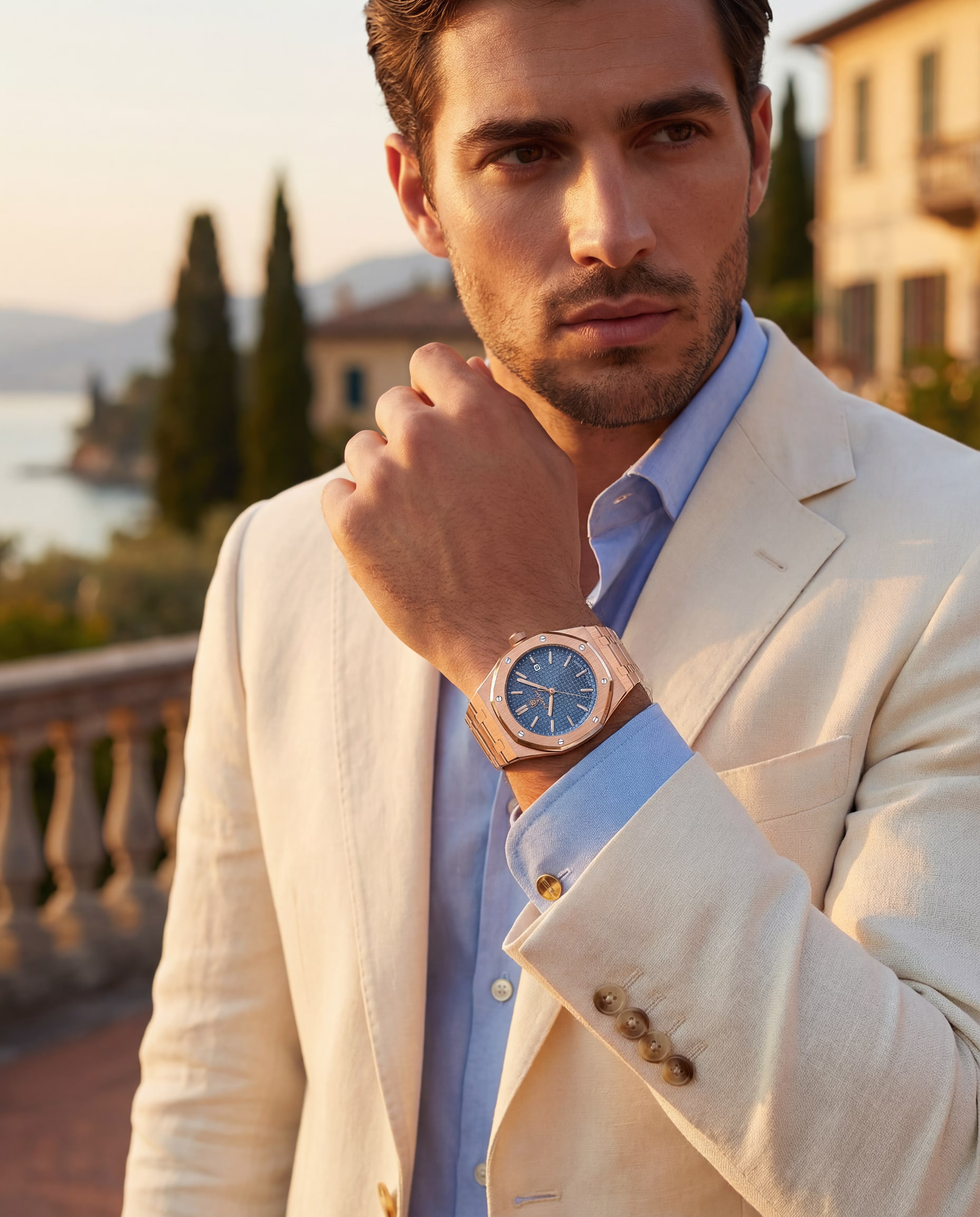 MONACO ELITE WATERPROOF WATCH