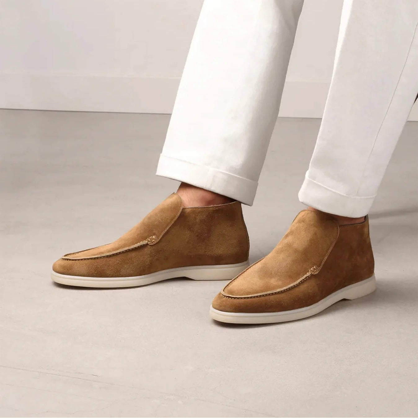 MONTE CARLO SUEDE LOAFERS