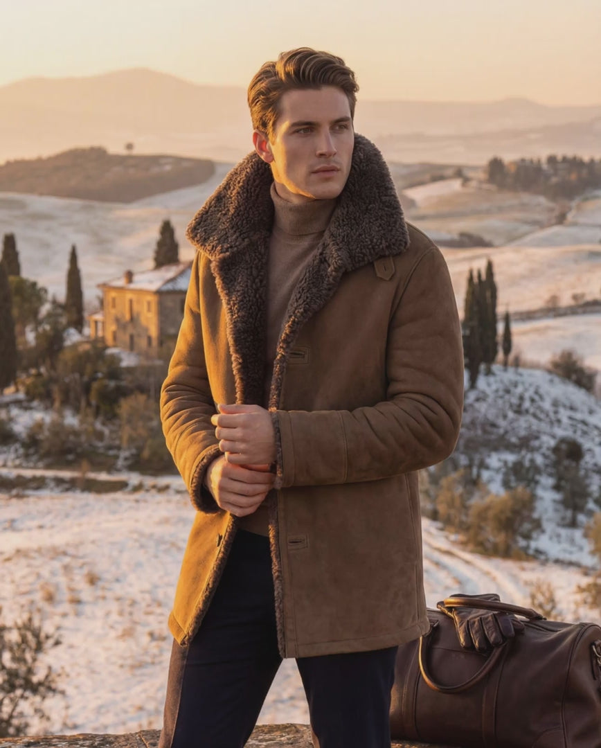 CHAMONIX SHEARLING COAT