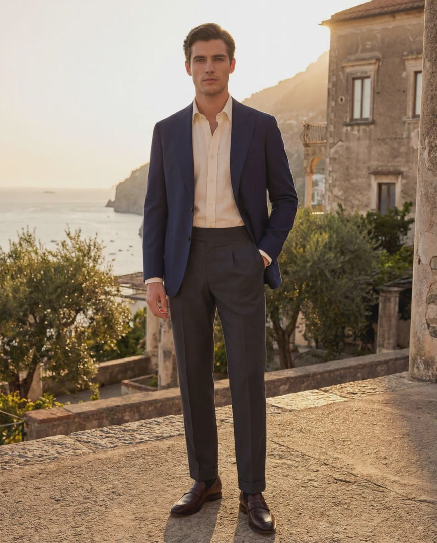 PALERMO SIDE-ADJUSTER TROUSERS