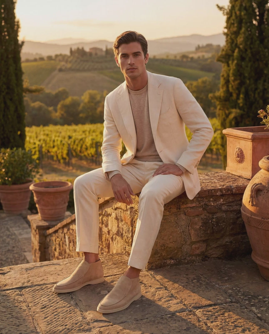 MONTE CARLO SUEDE LOAFERS